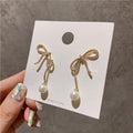 Korean S925 Silver Stud Earrings - Stylish & Versatile